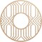 Ekena Millwork Empire Wood Fretwork Pierced Ceiling Medallion, Alder, 36"OD x 13 1/8"ID x 3/8"T CMWP36X36X0375EPAL - alternate 1